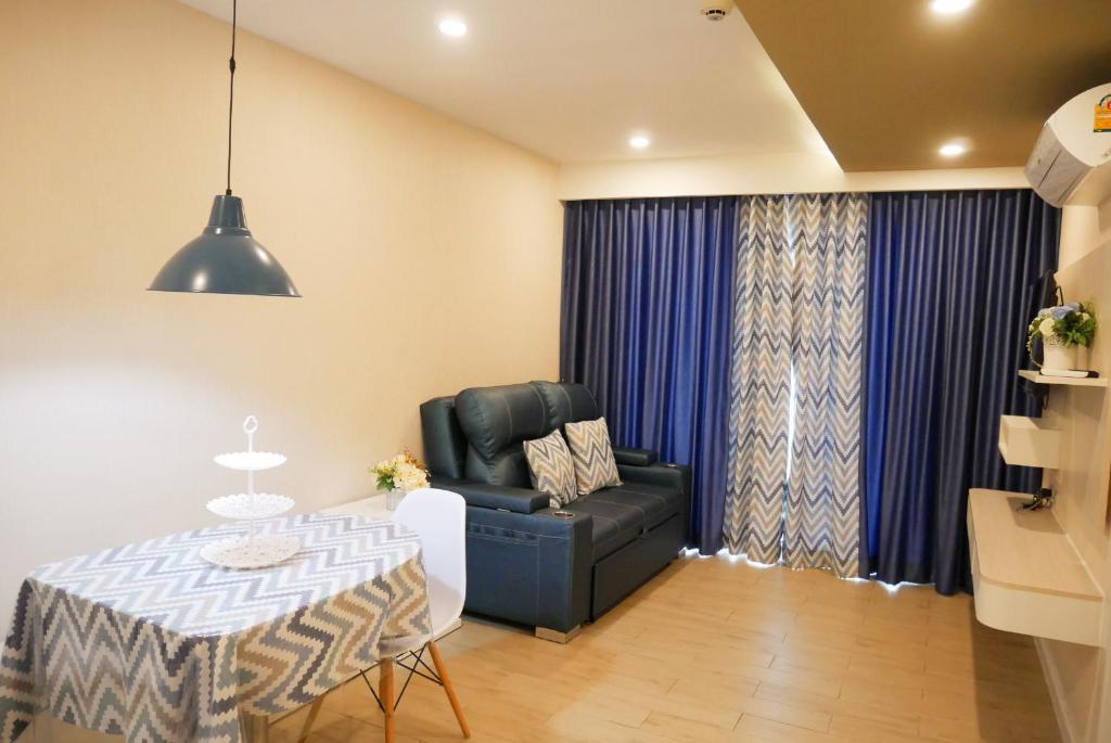 Seven Seas Resort Pattaya & Sofa bed - Appartement Avec Vue Sur Le Jardin