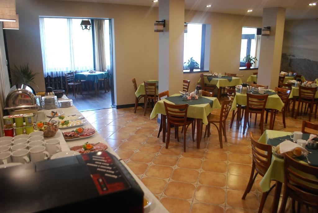 Restaurace v ubytování Willa "Zimowit" w Wiśle