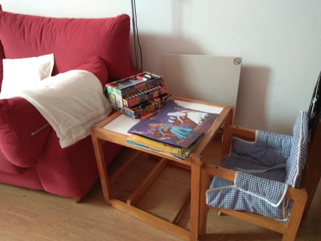 Posezení v ubytování Apartamento Gabierrota