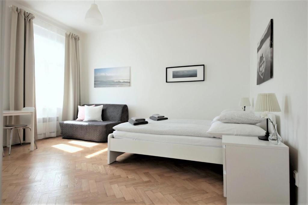 Posezení v ubytování Angel City Aparthotel