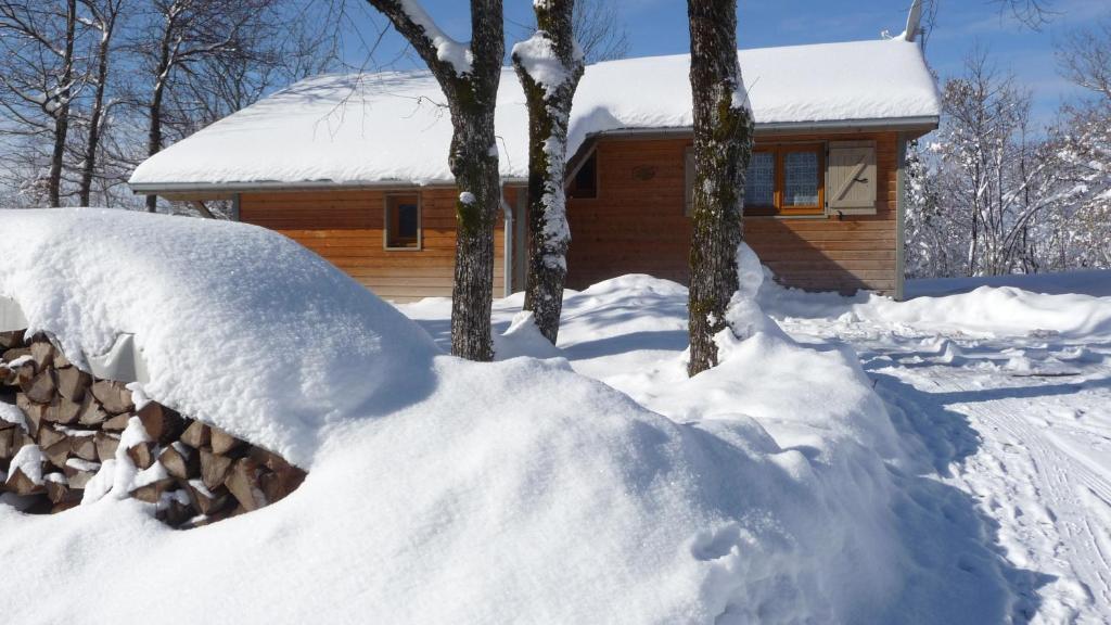 8 Chalets - Les Lodges du Hérisson - à 1500m des cascades v zimě