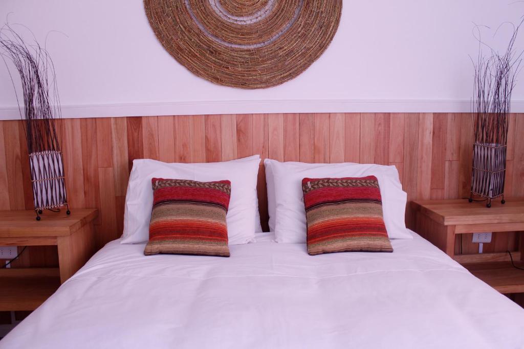 Postel nebo postele na pokoji v ubytování Hotel Aquaterra