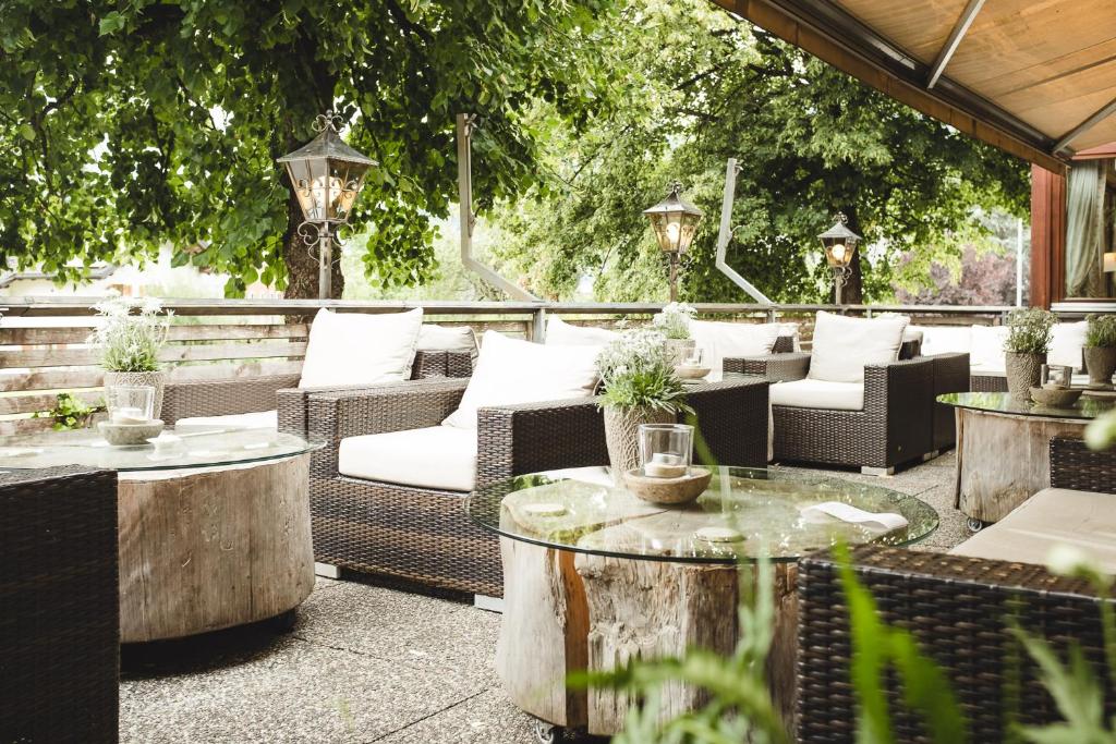 Posezení v ubytování Aktiv & Spa Hotel Alpenrose