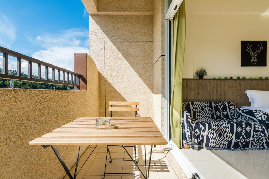 Balkón nebo terasa v ubytování Cozy Green Guesthouse