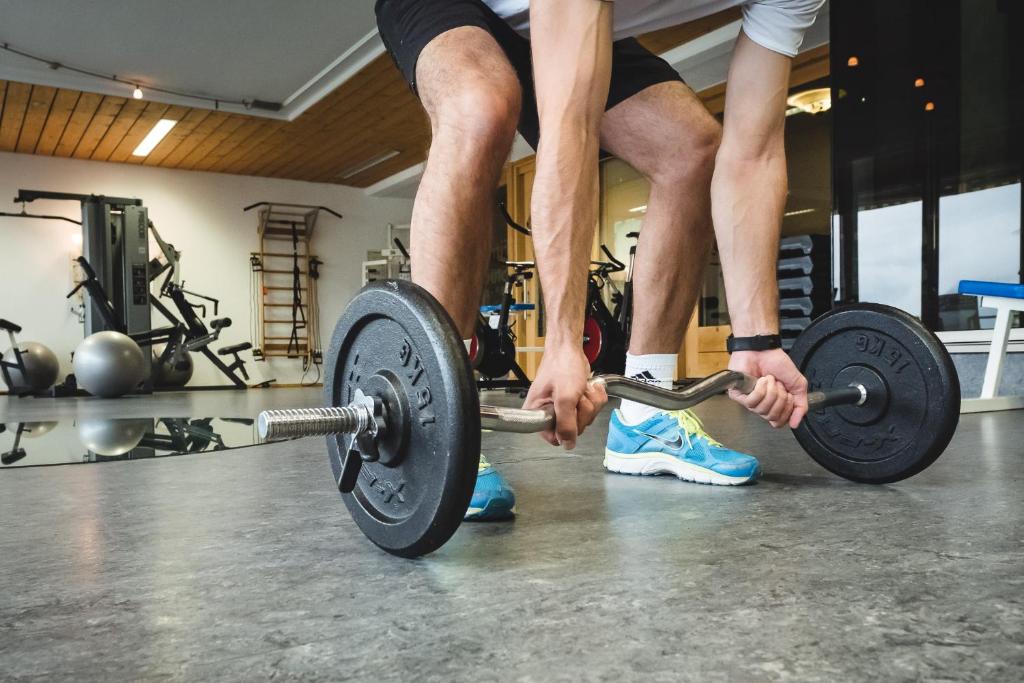 Fitness centrum a/nebo fitness zařízení v ubytování Aktiv & Spa Hotel Alpenrose
