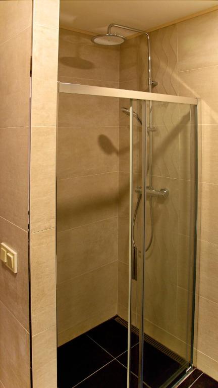 Koupelna v ubytování Apartmány Karina