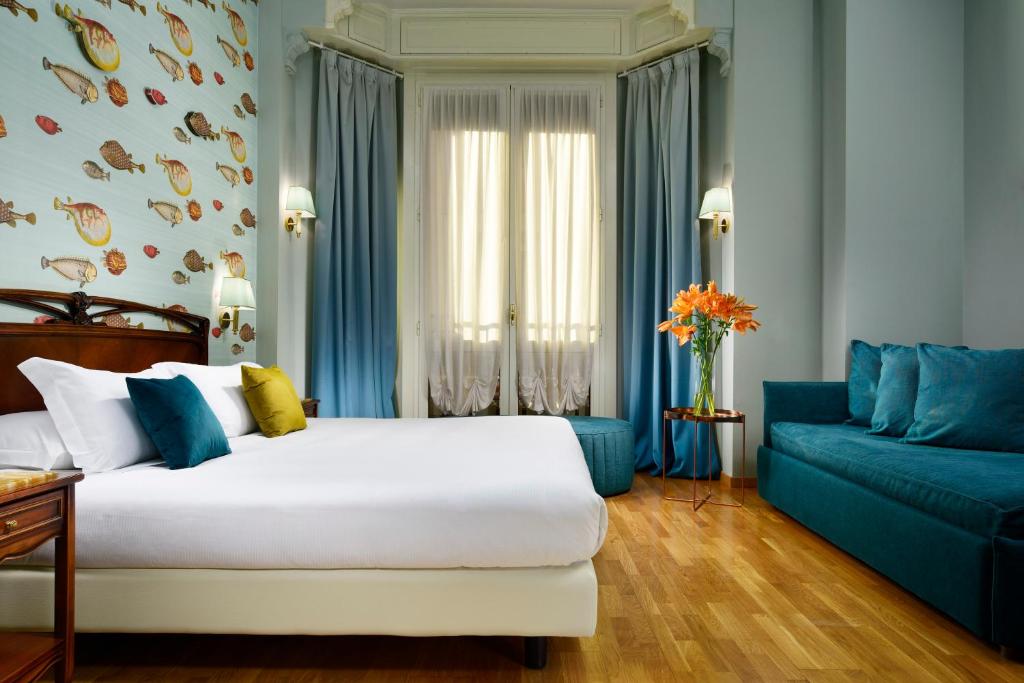 Posezení v ubytování Hotel Continental Genova