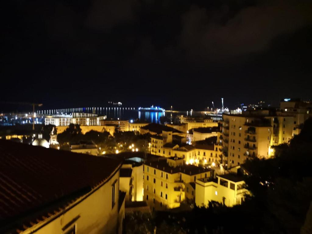 A general view of Salerno or a view of the city taken from Az apartmant
