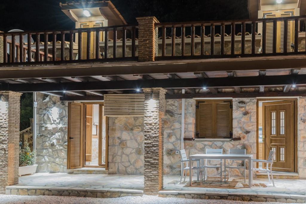 Balkón nebo terasa v ubytování Villa Julia