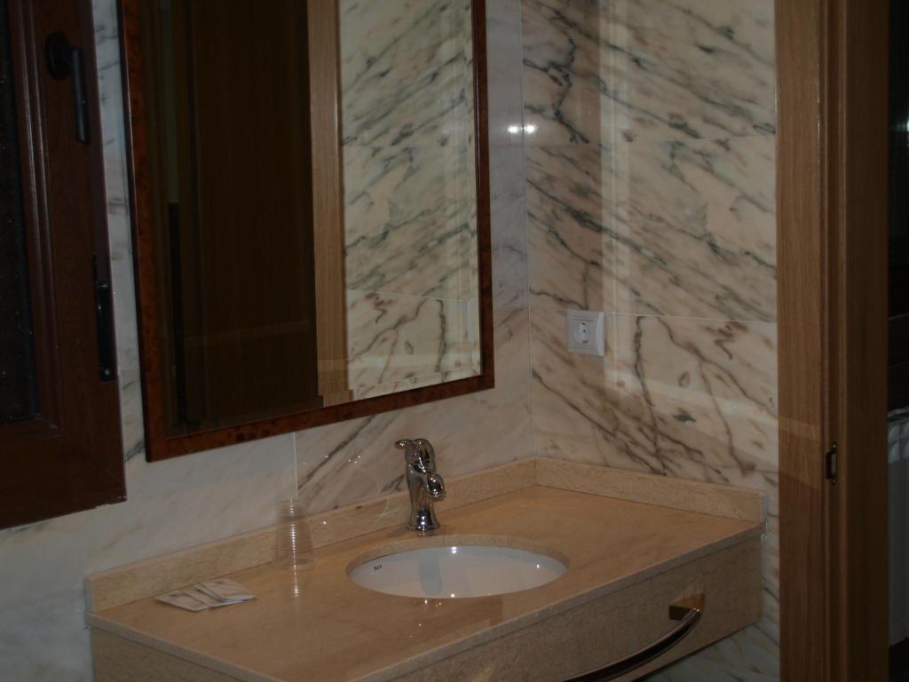 A bathroom at Domus Viatoris