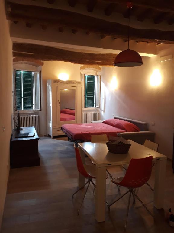 A seating area at La Scalinata Apartment