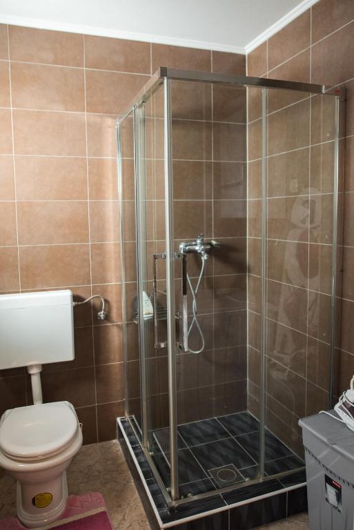 Koupelna v ubytování Apartman "JOKA"