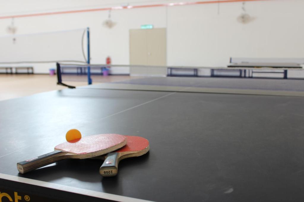 Stolní tenis v ubytování The Meadow Park nebo okolí