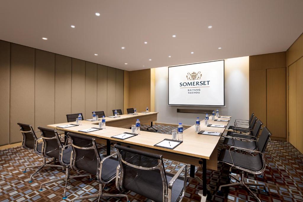 Konferenční prostory v ubytování Somerset Baitang Suzhou