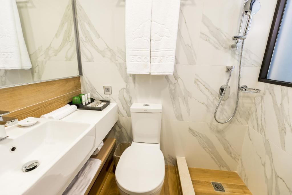 Koupelna v ubytování Eco Tree Hotel Causeway Bay
