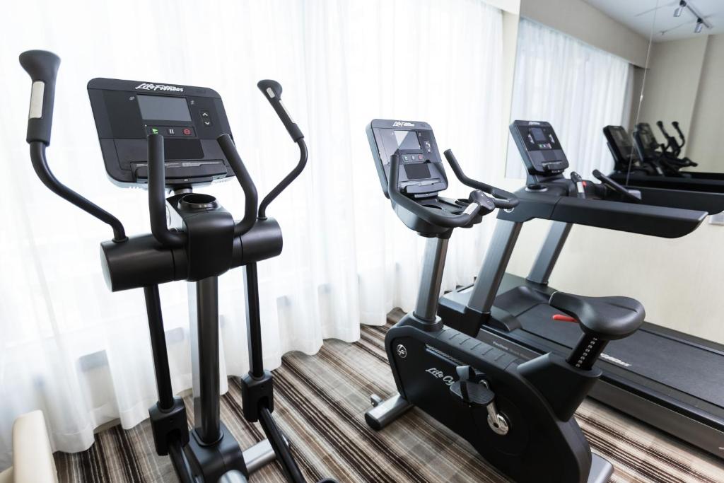 Fitness centrum a/nebo fitness zařízení v ubytování Eco Tree Hotel Causeway Bay