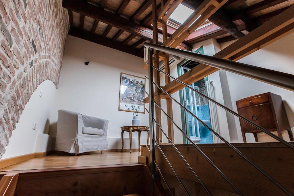 Posedenie v ubytovaní Loft Mirano (Alloggi alla Campana)