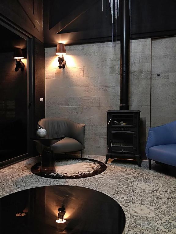 Posezení v ubytování 小小邸 Small Hotel