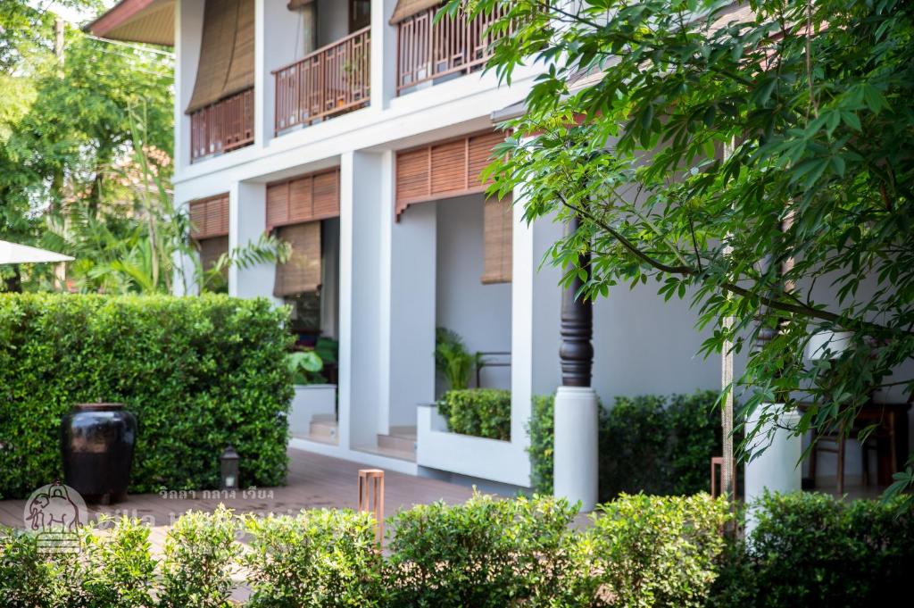 Zahrada ubytování Villa Klang Wiang