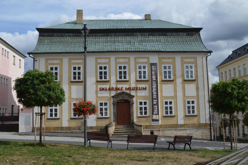 Budova, kde se penzion nachází