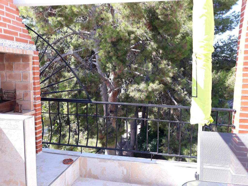 Balkón alebo terasa v ubytovaní Apartamento en Urbanizacíon Residencial