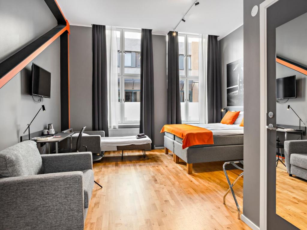 Posezení v ubytování Aiden by Best Western Stockholm City