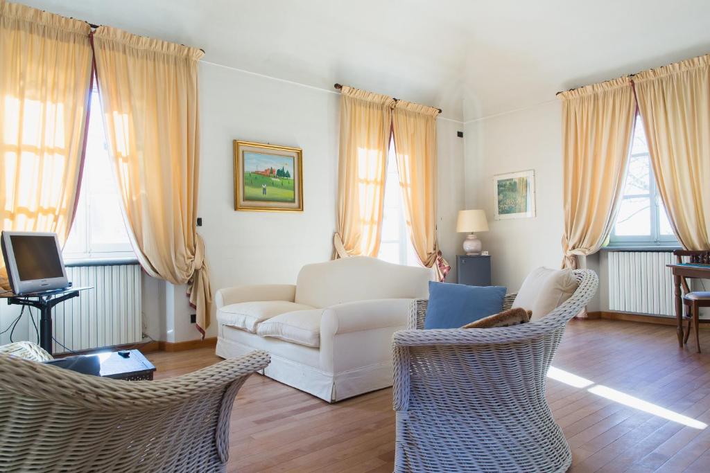 Część wypoczynkowa w obiekcie Villa Fiorita