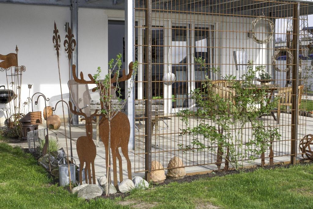 Zahrada ubytování Apartments "Happy Family"