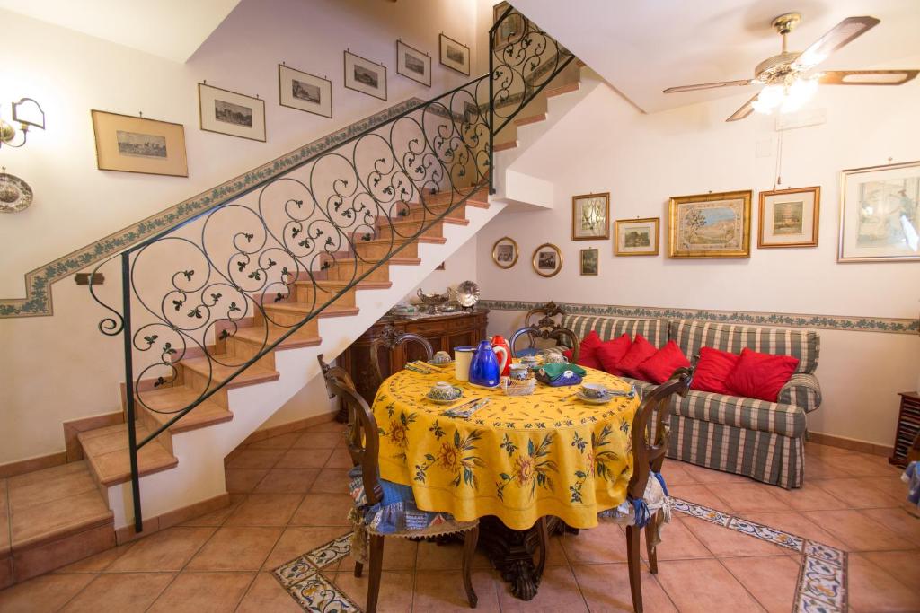 Posedenie v ubytovaní La Via dei Presepi