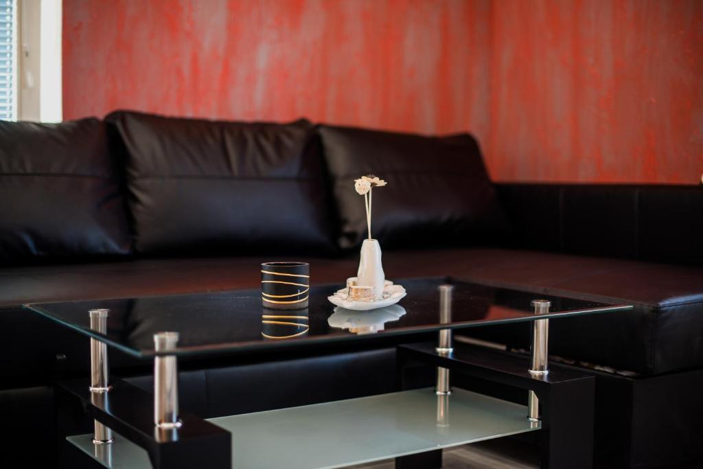 Posezení v ubytování Apartment Lucija-Terme Šmarješke Toplice