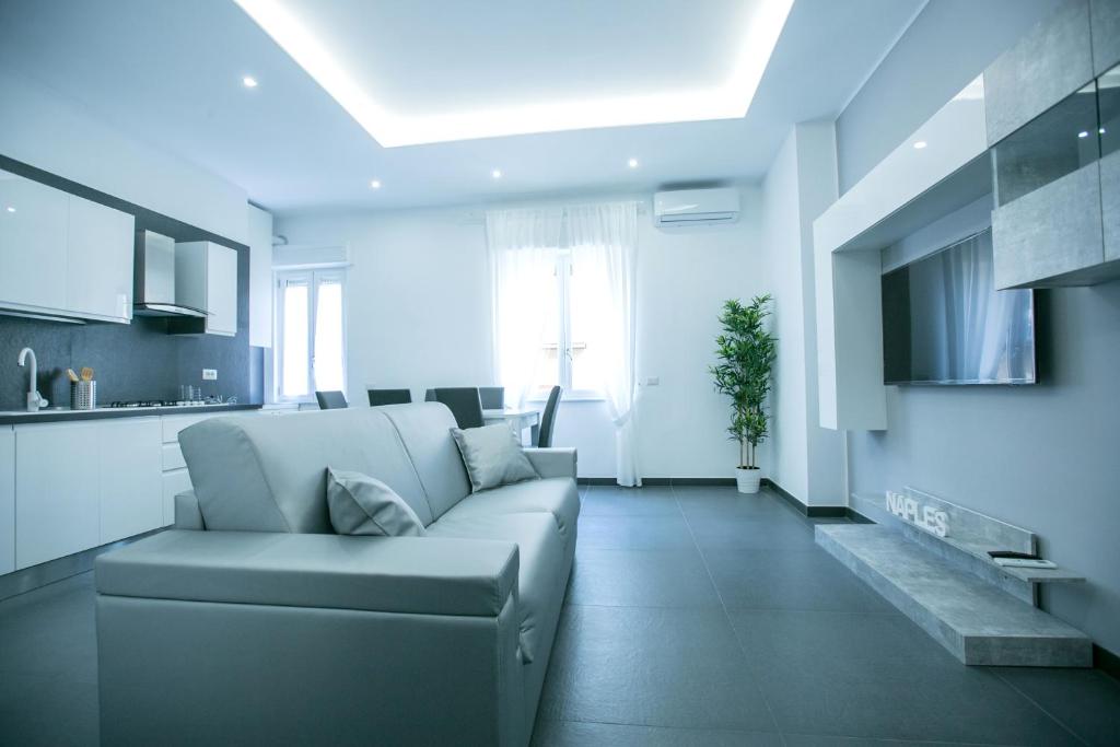 Posezení v ubytování Benvenuti al Sud Naples