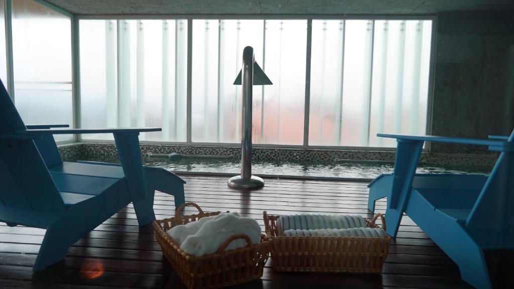 Posezení v ubytování Natalino Hotel Patagonia
