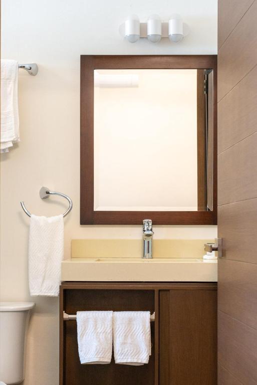 Koupelna v ubytování Hotel Posada XR