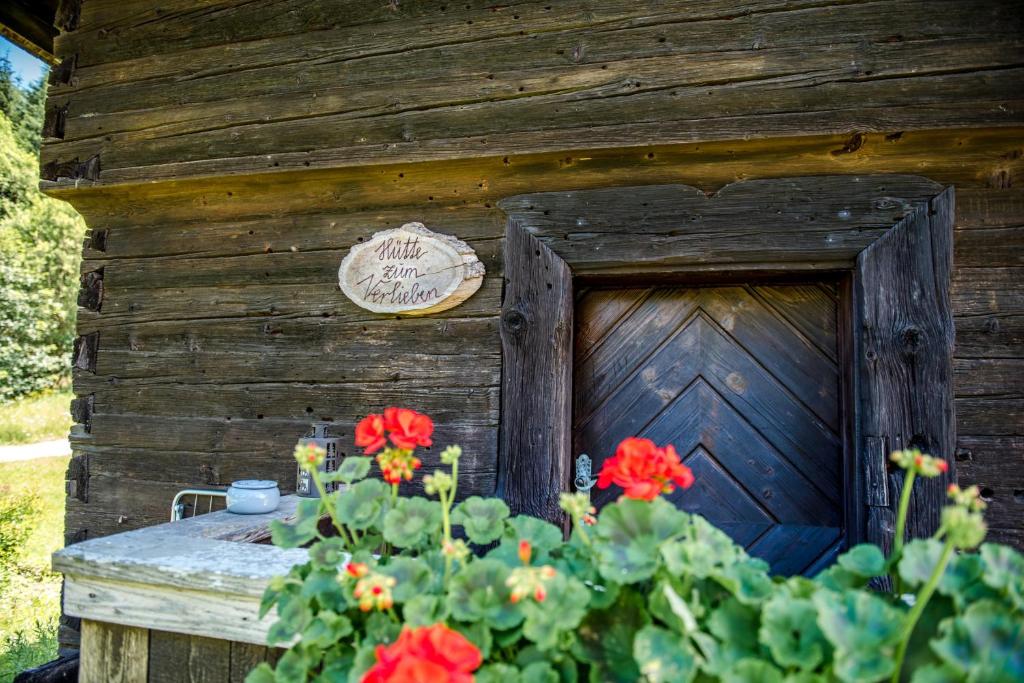 Zahrada ubytování Hütte zum Verlieben