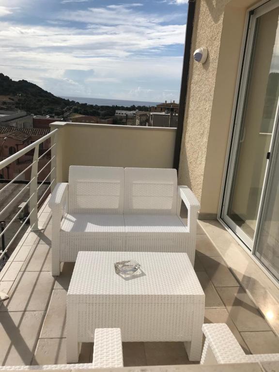 Balkón nebo terasa v ubytování Casa Tacconi