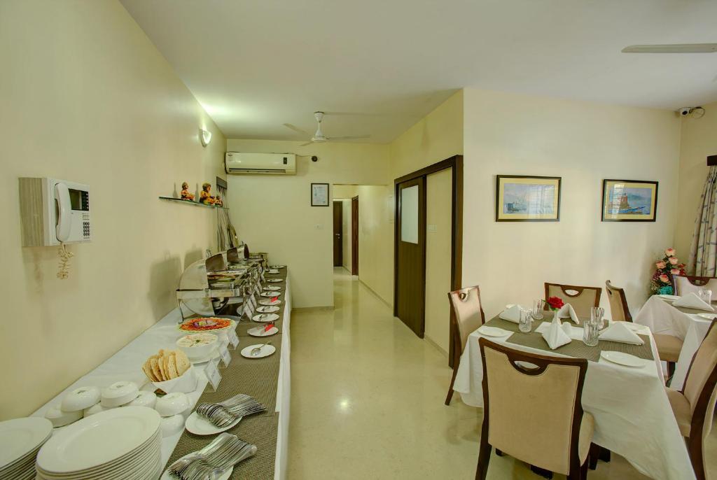 Restaurace v ubytování Lalco Residency