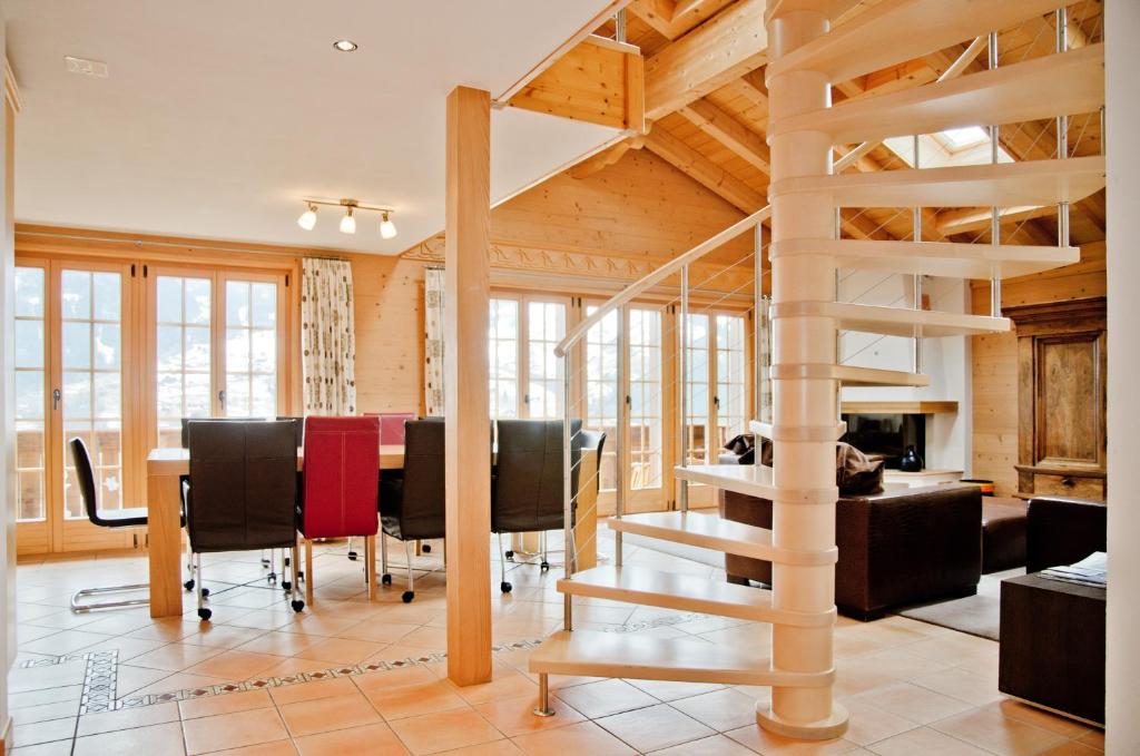Posezení v ubytování Apartment Bärgrose - GRIWA RENT AG