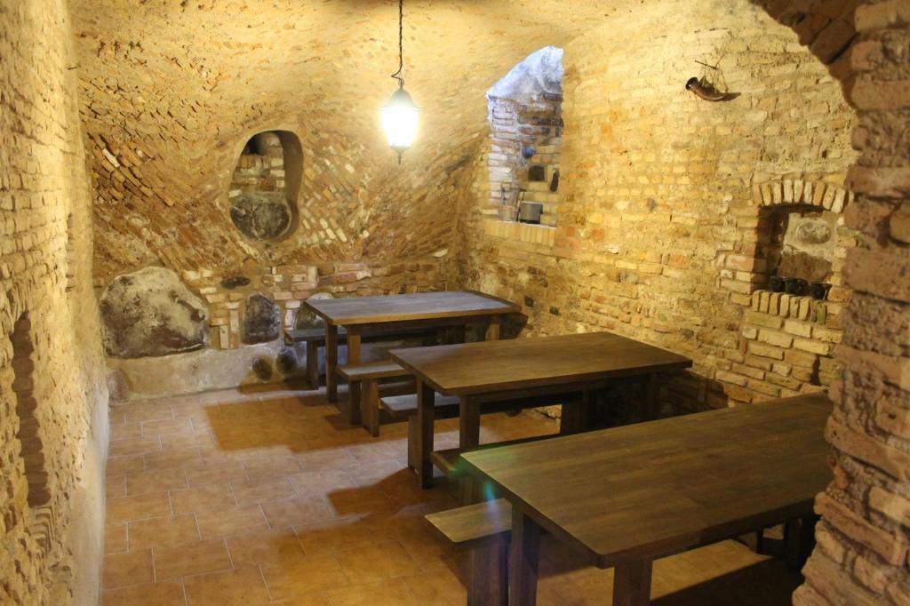 Posezení v ubytování Fortuna Hostel