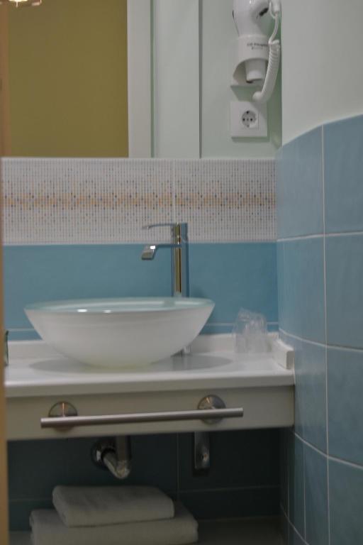 Koupelna v ubytování Hotel Español
