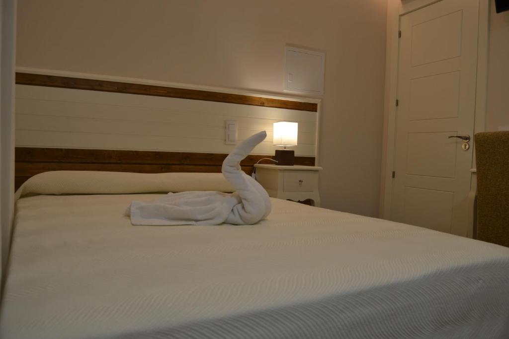 Postel nebo postele na pokoji v ubytování Hotel Español