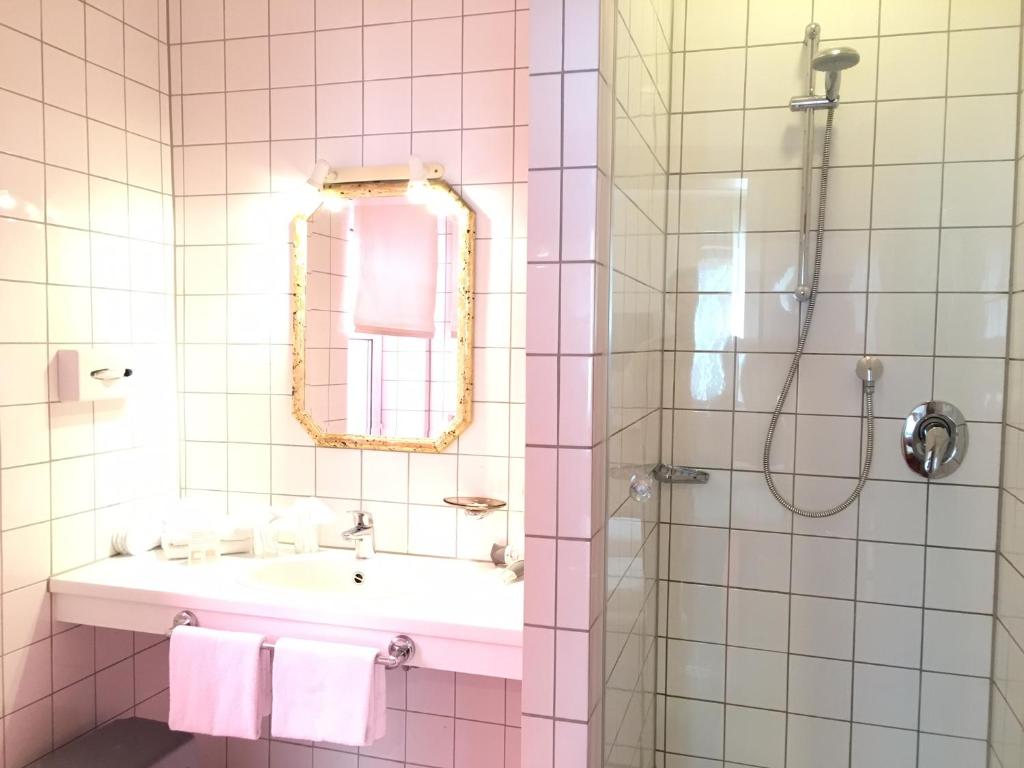 Koupelna v ubytování CityHotel Kempten