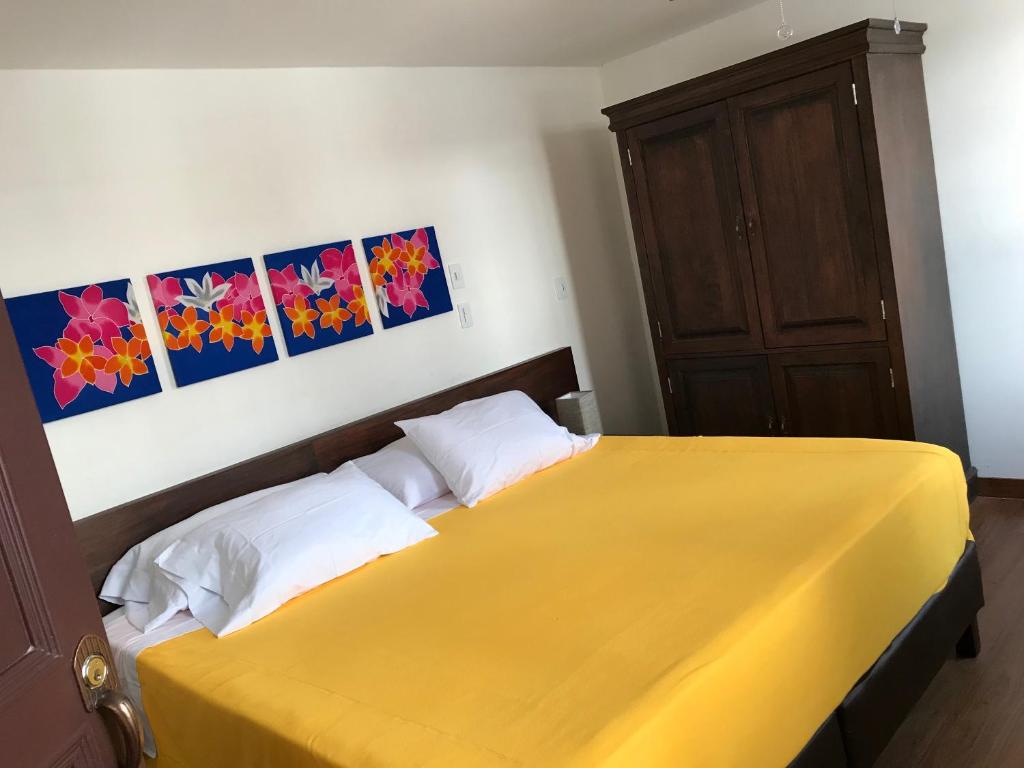 Postel nebo postele na pokoji v ubytování Casa de Balcones