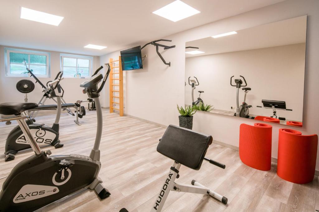 Fitness centrum a/nebo fitness zařízení v ubytování Parkhotel Diani