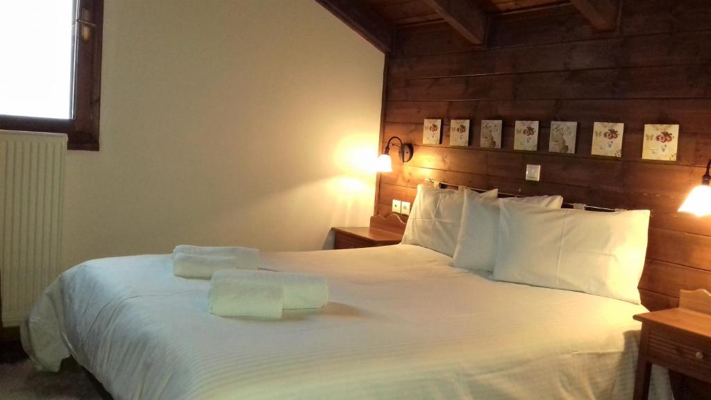 Postel nebo postele na pokoji v ubytování Guesthouse Mavrodimos