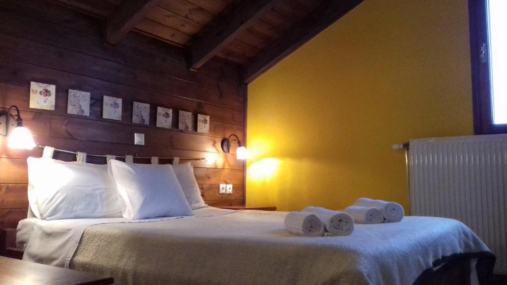 Postel nebo postele na pokoji v ubytování Guesthouse Mavrodimos