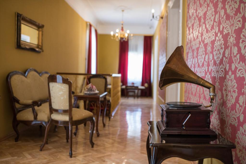 Posezení v ubytování Center Deluxe Garni Hotel