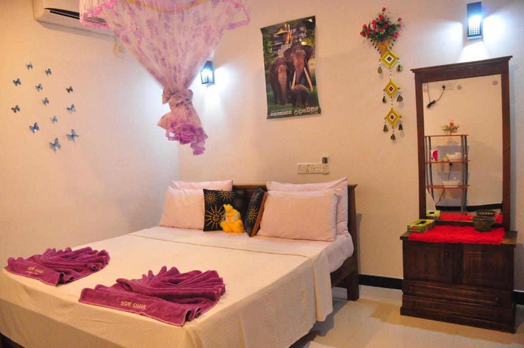 Sigiri Saman Home Stay - Chambre Double Avec Vue Sur Le Jardin