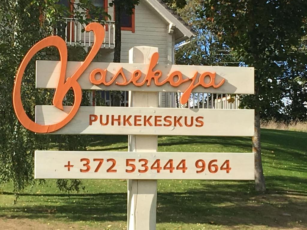 Certifikát, hodnocení, plakát nebo jiný dokument vystavený v ubytování Vasekoja Holiday Center