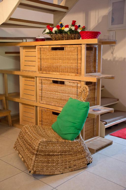 Posezení v ubytování Cozy Maisonette