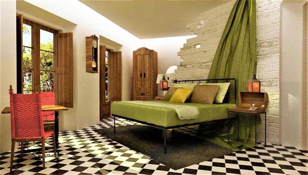 Posezení v ubytování Del Carmen Concept Hotel Boutique by Chai